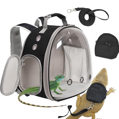 Desert Iguana Backpack Carrier (Black)