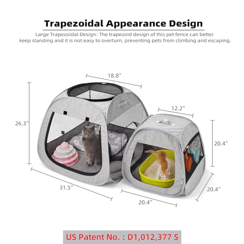 Portable Cat Playpen