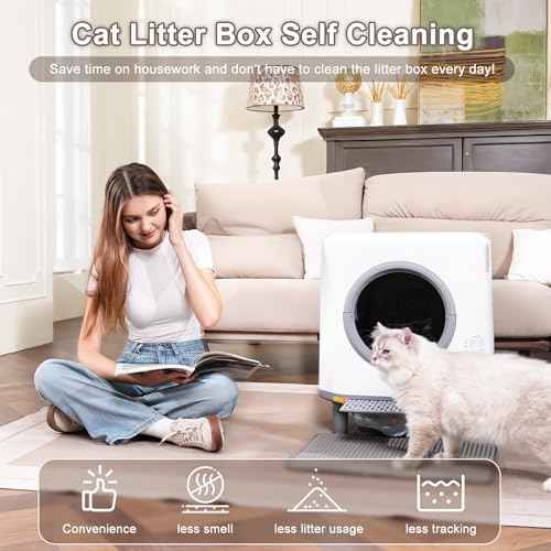 Automatic Litter Box (White)