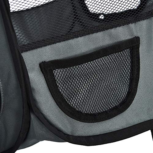 AmazonBasics Foldable Octagonal Indoor (Grey / 45")
