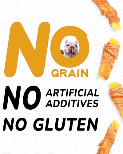 Dog Treats Chicken Jerky Wrapped Sweet Potato (12.5 Ounce (Pack of 1))