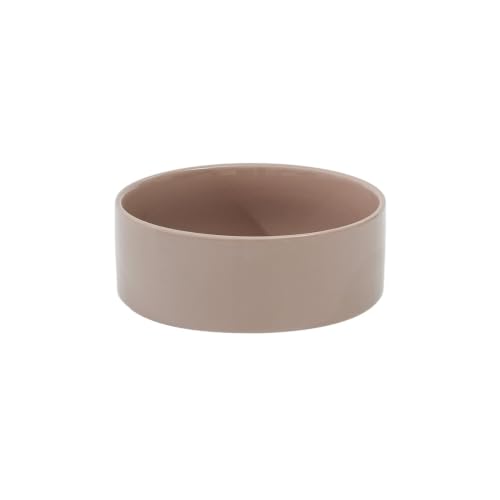 Ceramic Dog Bowls (Brown Coffee)