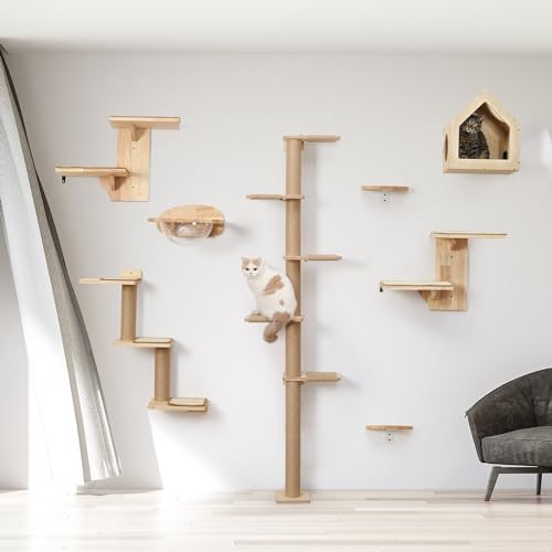 Cat Wall Shelves (Sisal mat)