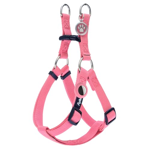 No Pull Dog Harness Small Sized Step (Light Pink / Small)