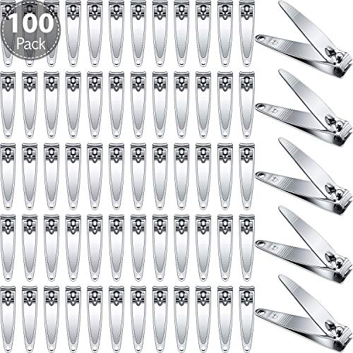 Rustproof Stainless Steel Nail Clippers Bulk (Flat Top)