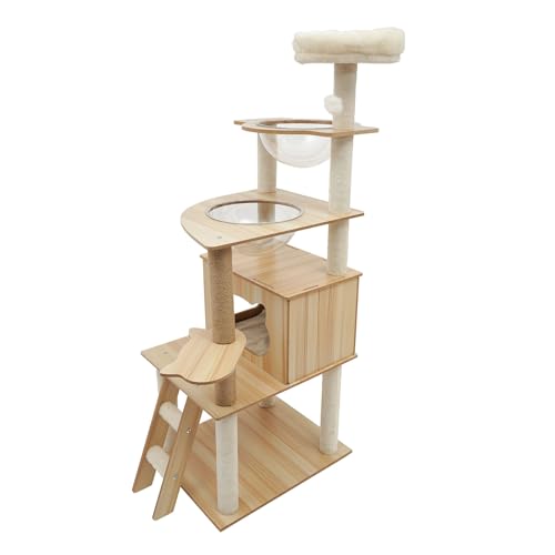 Wood Cat Tree