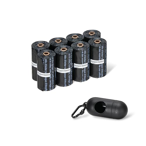 Dog Poop Bags (Black / 120 Bags)