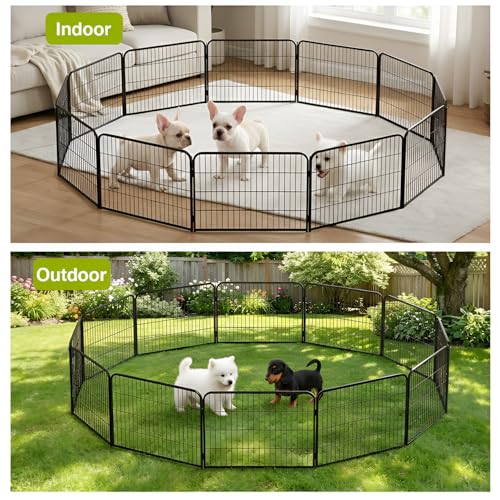 Dog Playpen 24" (12 panels-without door)
