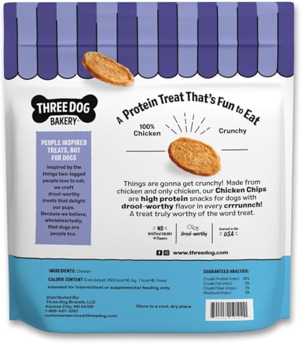 Bark'n Crunch! Chicken Chips (15 Ounce (Pack of 1))