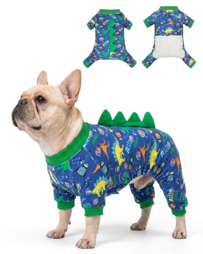 Dinosaur Costume Dog Pajamas (Large / Space Astronaut Dino)