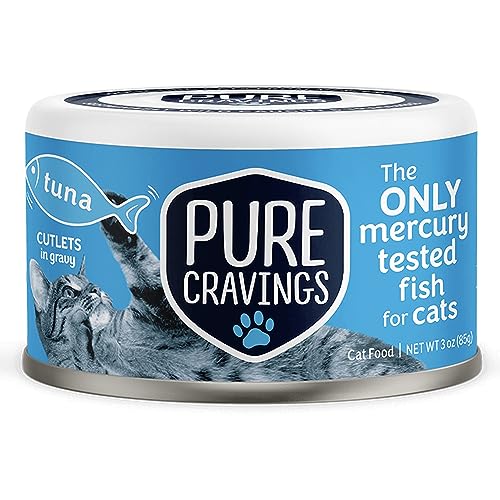 Wet Cat Food Canned Tuna Cutlets in Gravy