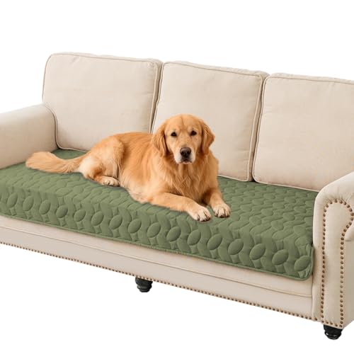 Pet Bed Cover Dog Bed Blanket for Sofa and Furniture Waterproof New Pattern Design (30x70 Inch (Pack of 1) / Green)