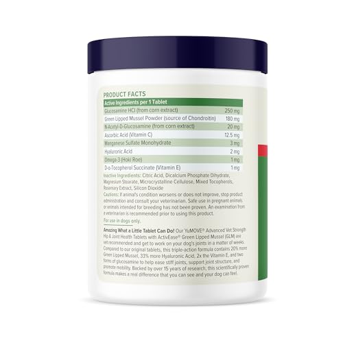 Adult Dog Hip & Joint Supplement (120 Tablets)