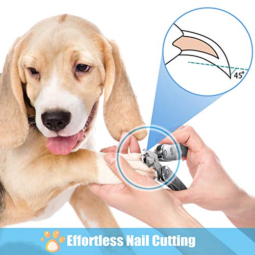 Heavy‑Duty Dog Nail Clipper for Large Dogs with Thick Nails