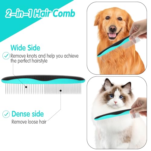2 in 1 Dog Nail Trimmers with LED Light for Bloodline (Dark Blue)