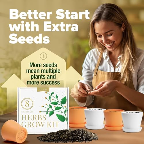 8 Herb Garden Kit