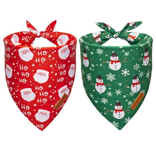 Christmas Dog Bandanas (Small / Christmas-2)