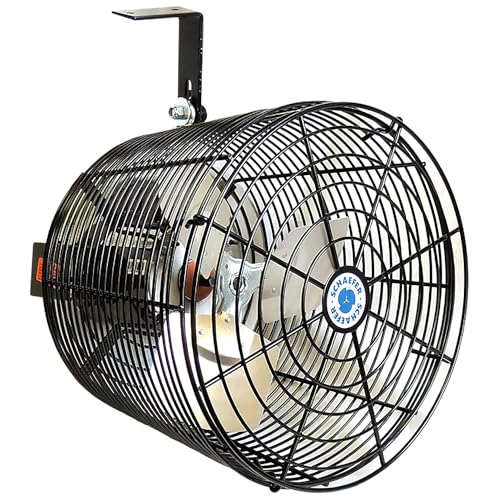 VK12 B VersaKool 12" Celling Wall Mount Air Circulator Fan