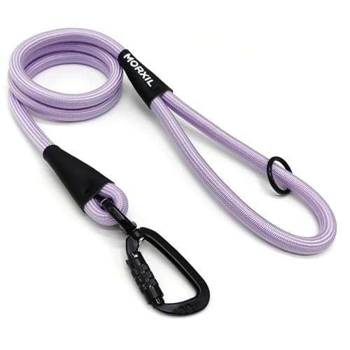 Rope Dog Leash (Purple / 6FT*0.51" Single Handle)