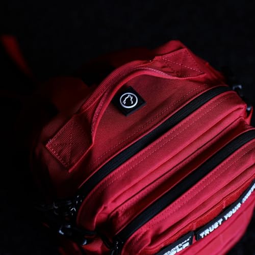 9L Mini Backpack 1000D Compact Gym EDC Bag (Elite Red)