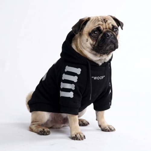 Dog Hoodie Buttery (Woof / Large)