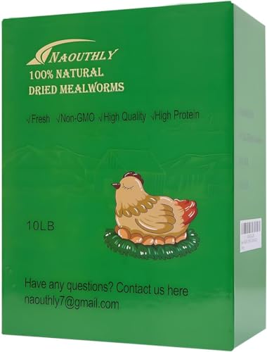 Bulk Dried Mealworms 10Lb Bag (10 Pound (Pack of 1))