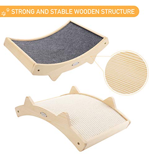 Double Sided Sisal Cat Scratcher for Indoor Cats