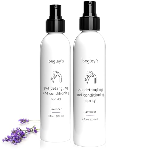 Pet Detangling Spray (8 Fl Oz (Pack of 2))