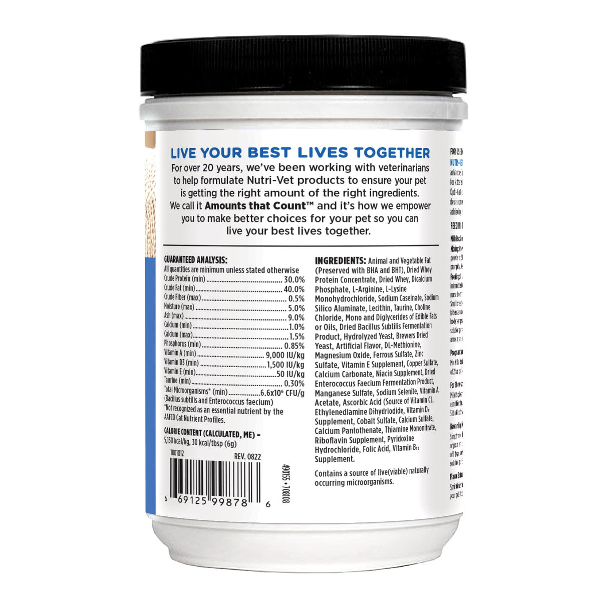 Kitten Milk Replacer (12 Ounce (Pack of 1))