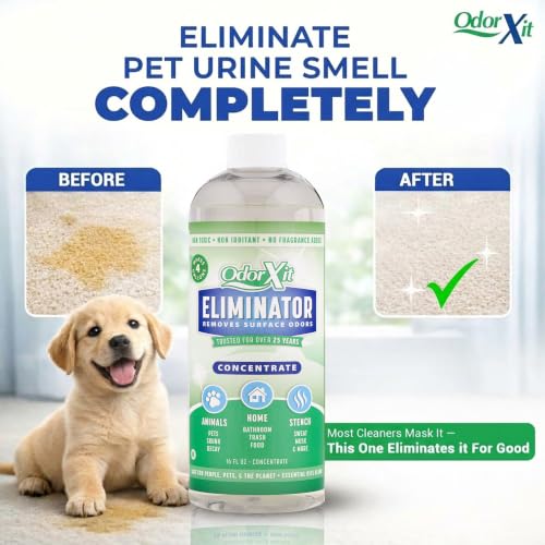 Concentrated Pet Urine Odor Eliminator (16 Fl Oz Concentrate)