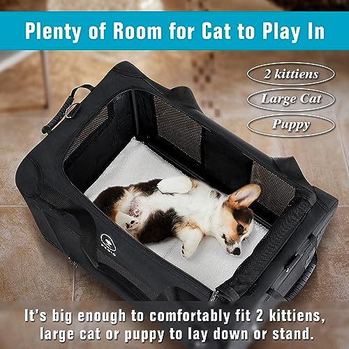 Extra Large Cat Carrier (Black)