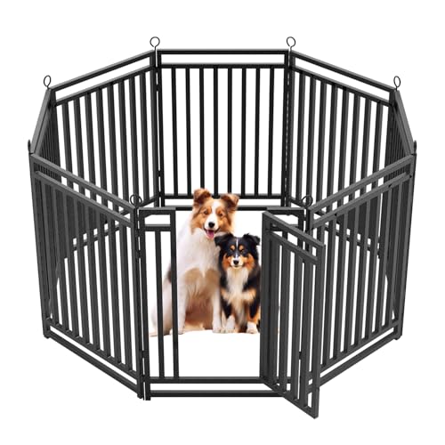 Thickened Outdoor Dog Fence (40" Height / 8 Panels)