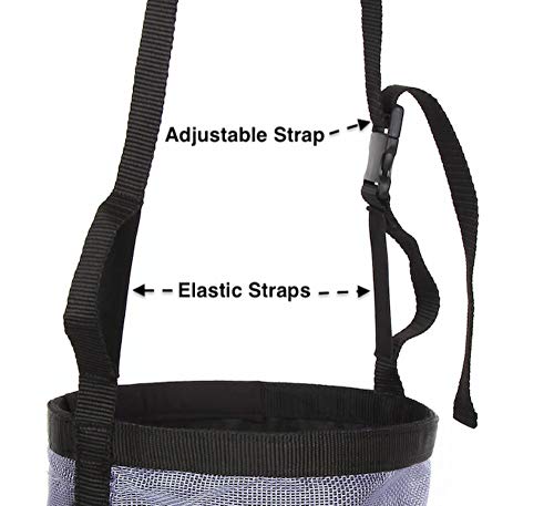 Horse Feed Bag (Pony / Dark Gray)