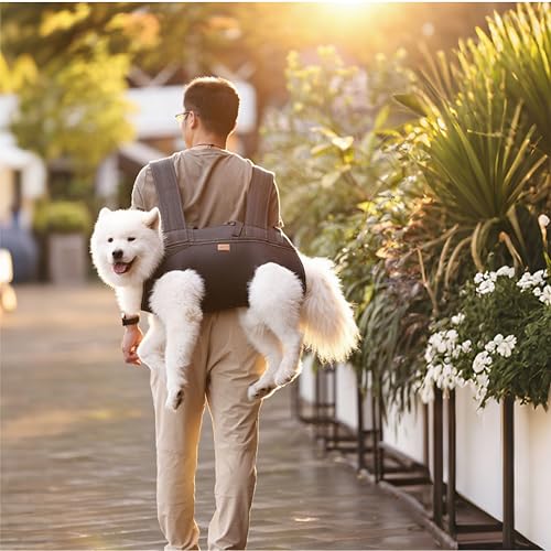 Dog Lift Harness Backpack Carrier for Large Dogs (XXX-Large 66-83 LBS)
