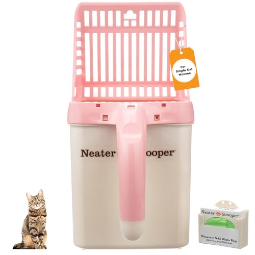 Neater Scooper Standard Cat Litter Scoop (Pink / Standard - 15 Bags)