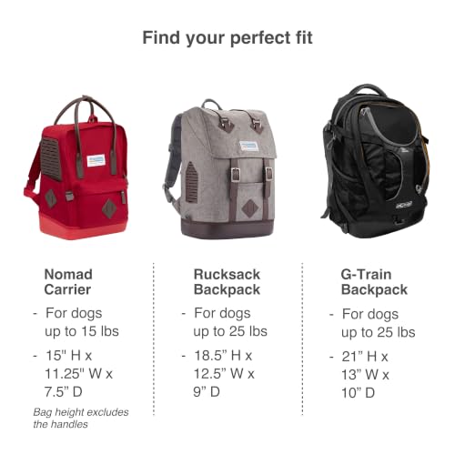 G Train Pet Carrier Backpack (Red)