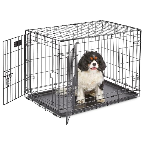 Midwest 30 Inch Double Door iCrate (Black - Double Door)