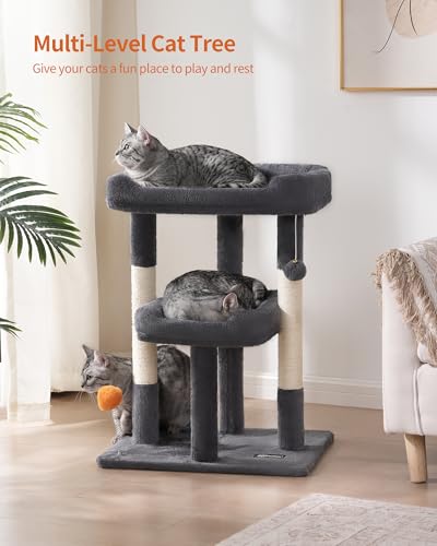 Small Cat Tree (27.5IN / Dark Gray)