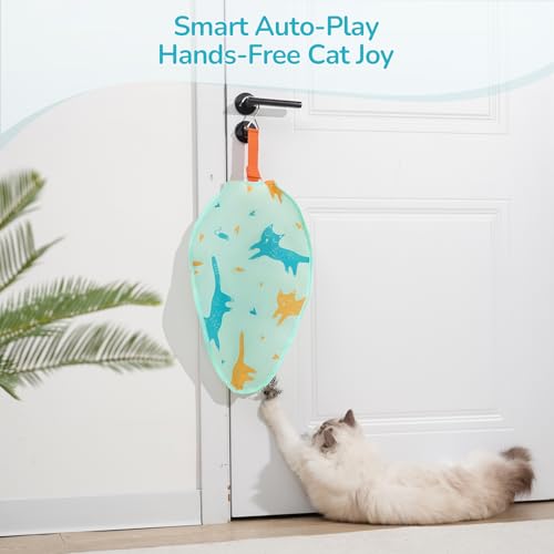 Interactive Cat Toys for Indoor Cats (White)