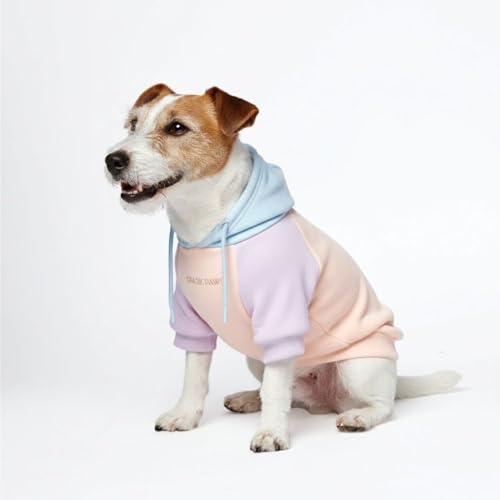 Dog Hoodie Buttery (Cotton Candy / Large)