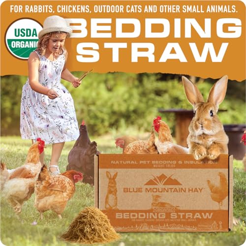 Organic Bedding Straw for Pets (5lb)