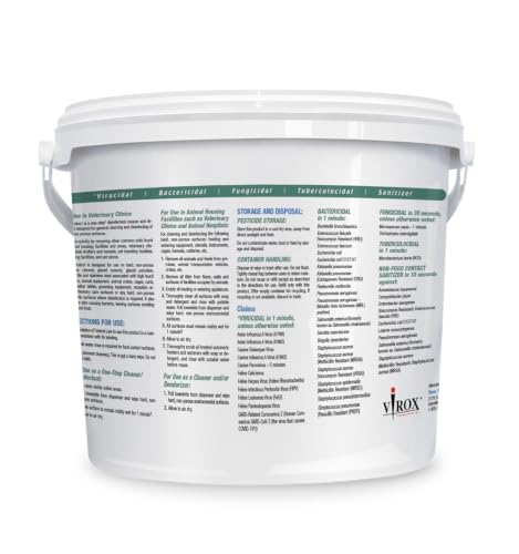 One Step Disinfectant Cleaner & Deodorizer Wipes for Vet Use (Bucket (1 Pack) XL Wipes)