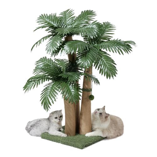 40'' Tall Cat Scratching Post Cat Tree (Style D)