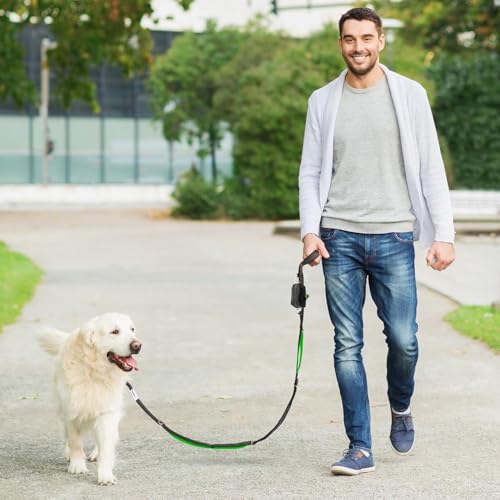 Dog Poop Bag Holder with Dispenser & Storage Pouch (Aqua)