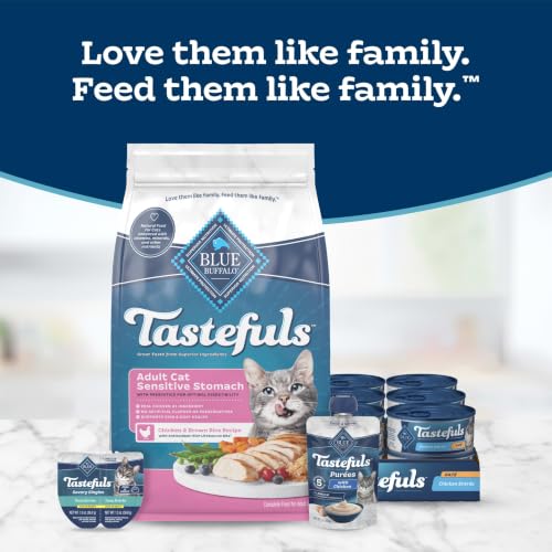 Tastefuls Chicken Adult Sensitive Stomach Dry Cat Food (7 Pound (Pack of 1))