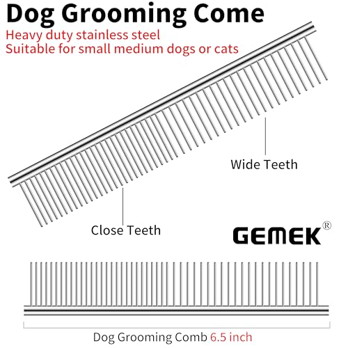 Dog Grooming Scissors with Safety Round Tips Stainless Steel (Rose)