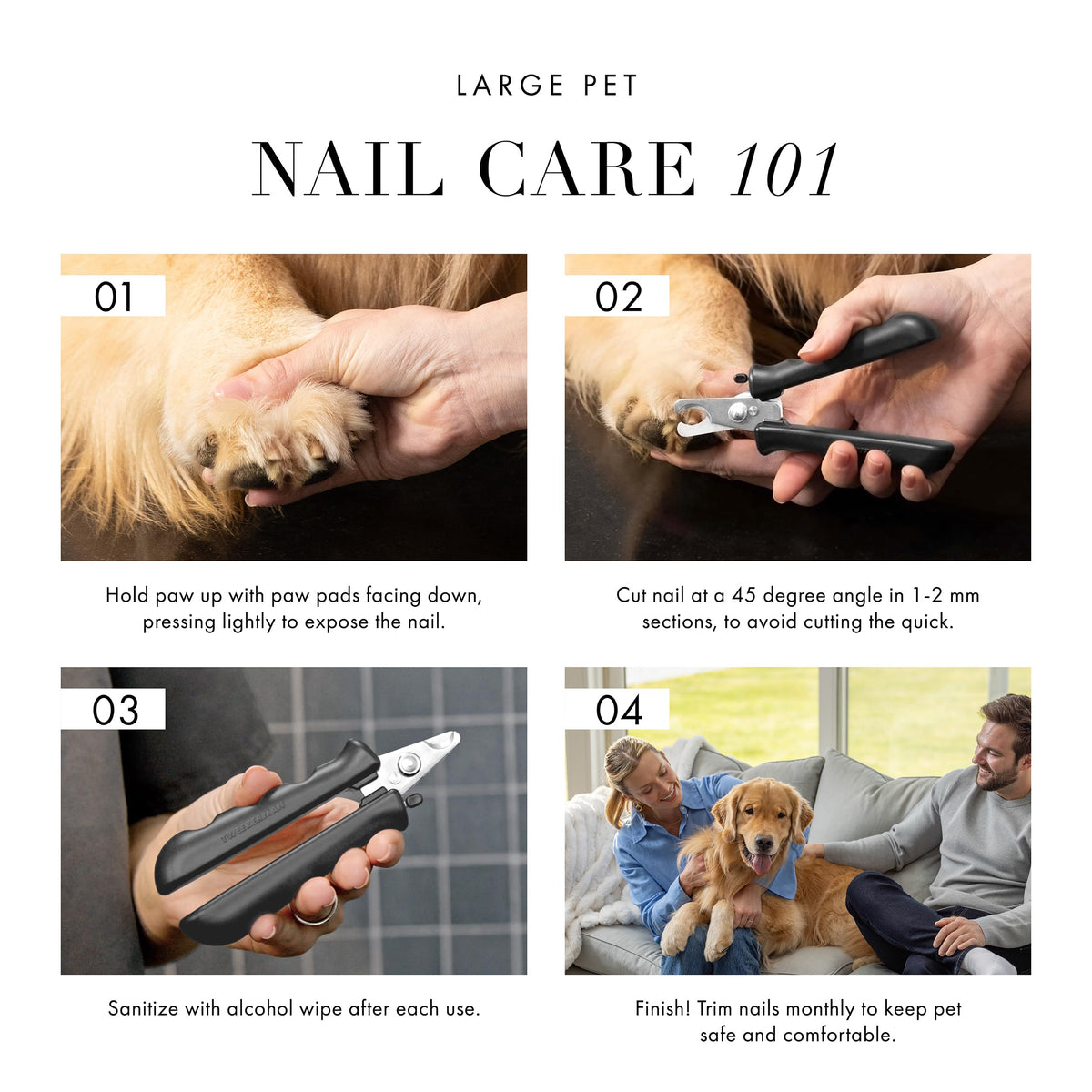 Large Nail Clippers for Pets (Large)