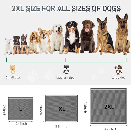 Odor Control Super Absorbency Charcoal Puppy Pads (Charcoal - 30"x36")