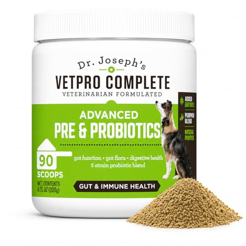 Dr. Joseph's VetPro Complete Advanced Pre & Probiotics Powder for Dogs
