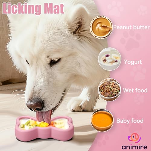 Lick Mat for Dogs (S / A-Pink)